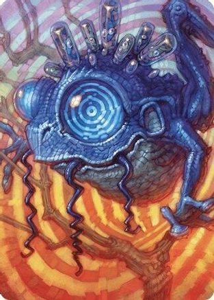 Psychic Frog Art Card - Art Series: Modern Horizons 3 - Magic: The ...