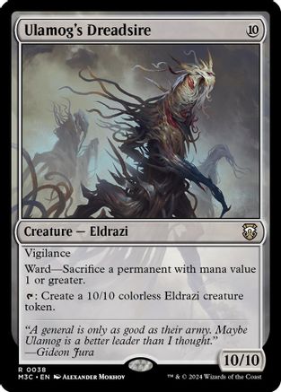 Ulamog's Dreadsire (Ripple Foil)