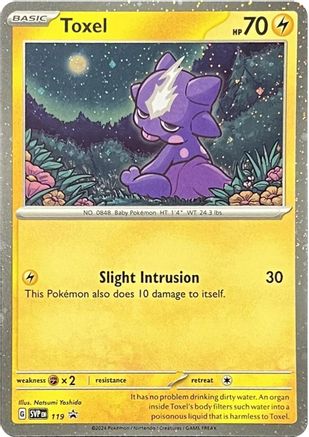 SV: Scarlet & Violet Promo Cards Toxel #119