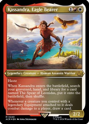 Kassandra, Eagle Bearer (Foil Etched)