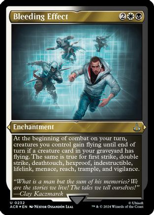Bleeding Effect (Foil Etched)