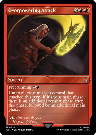 Overpowering Attack (Foil Etched)