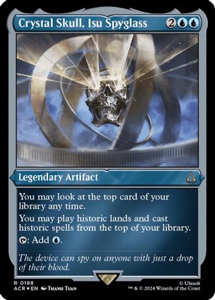 Crystal Skull, Isu Spyglass (Foil Etched)