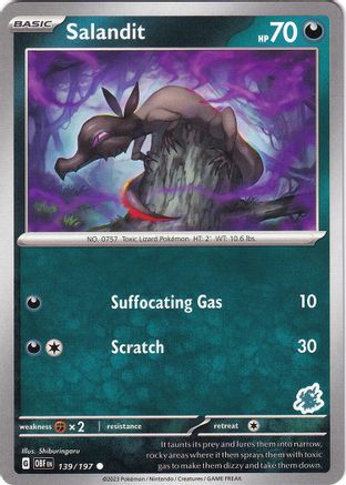 Battle Academy 2024 Salandit - Darkrai Deck #139