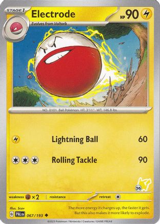 Battle Academy 2024 Electrode - Pikachu 56 #067