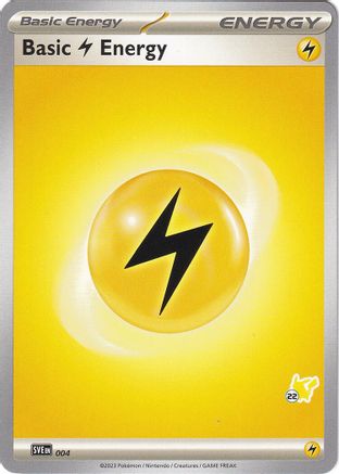 Battle Academy 2024 Basic Lightning Energy - Pikachu 22 #004