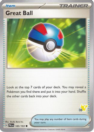 Battle Academy 2024 Great Ball - Pikachu 38 #183