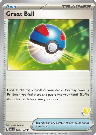Battle Academy 2024 Great Ball - Pikachu 57 #183