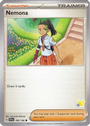 Battle Academy 2024 Nemona - Pikachu 13 #180