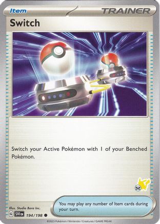 Battle Academy 2024 Switch - Pikachu 52 #194