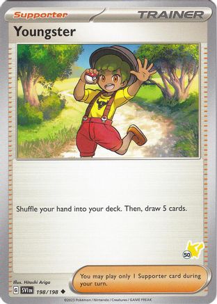Battle Academy 2024 Youngster - Pikachu 50 #198