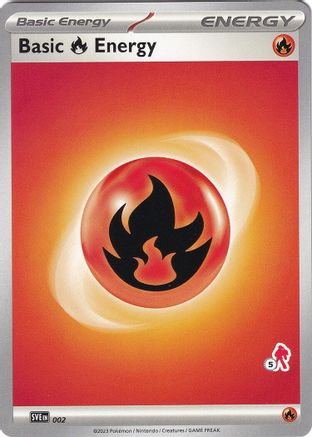 Battle Academy 2024 Basic Fire Energy - Armarouge 5 #002