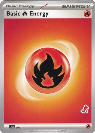 Battle Academy 2024 Basic Fire Energy - Armarouge 16 #002
