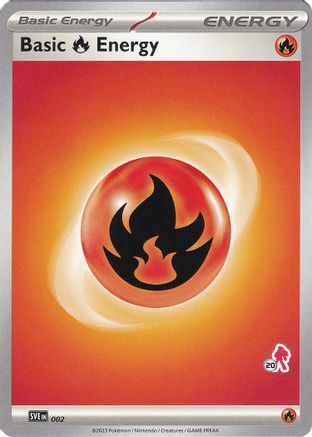 Battle Academy 2024 Basic Fire Energy - Armarouge 20 #002