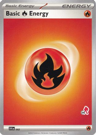 Battle Academy 2024 Basic Fire Energy - Armarouge 24 #002