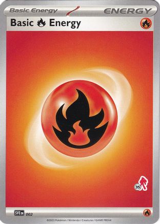 Battle Academy 2024 Basic Fire Energy - Armarouge 35 #002