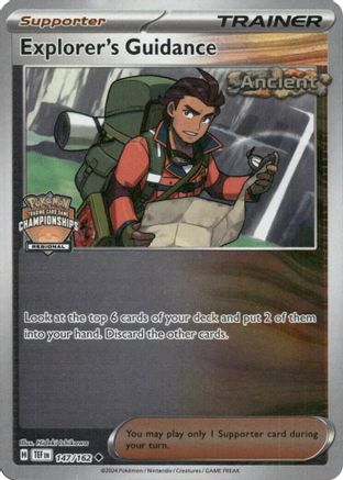 League & Championship Cards Explorer's Guidance - 147/162 (Regional Championships) #147