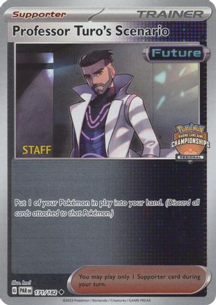 League & Championship Cards Professor Turo's Scenario - 171/182 (Regional Championships) [Staff] #177