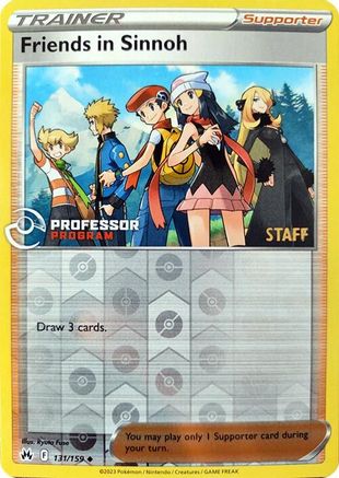 Friends in Sinnoh - 131/159 (2023) [Staff] 131 Mega Evolution Energy Pokémon card