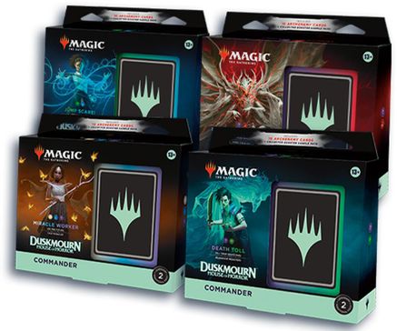 Duskmourn House of Horror Commander Decks Set of 4