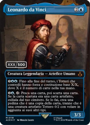 Leonardo da Vinci (Italian) (Serial Numbered)