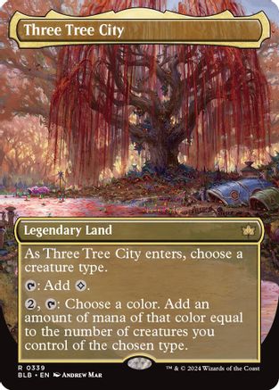 Three Tree City (Borderless) (0339)