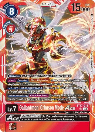 Gallantmon: Crimson Mode