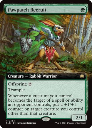 Pawpatch Recruit (Extended Art)