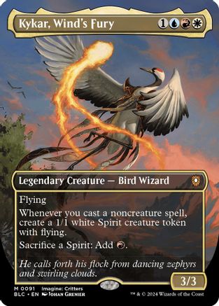 Kykar, Wind's Fury (Borderless)