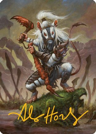 Ink-Eyes, Servant of Oni Art Card (Gold-Stamped Signature)