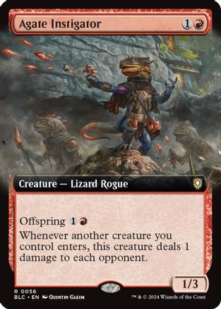 Agate Instigator (Extended Art)
