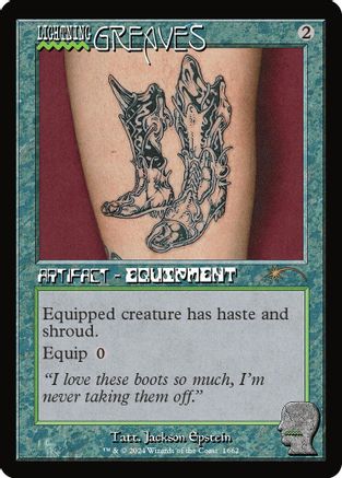 Lightning Greaves (1662)