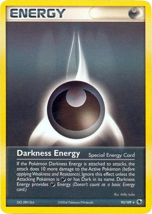 Deck Exclusives Darkness Energy (Special) - 93/109 (No E-Reader) #93