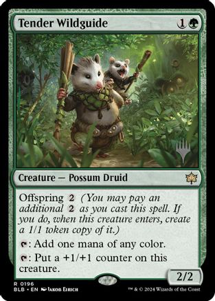 Tender Wildguide