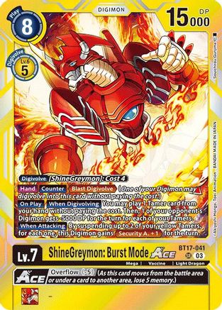 ShineGreymon: Burst Mode