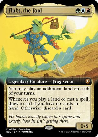 Flubs, the Fool (Extended Art)