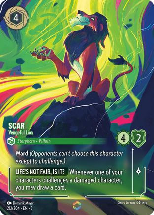 Scar - Vengeful Lion (Enchanted)