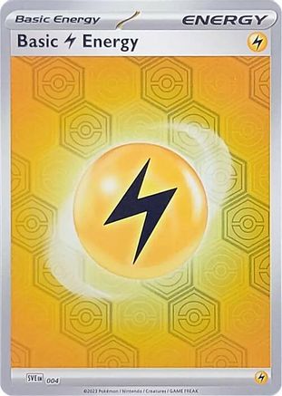 SV: Shrouded Fable Basic Lightning Energy #4