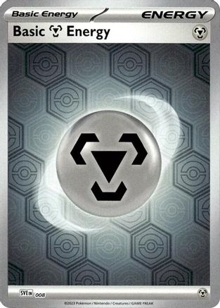 SV: Shrouded Fable Basic Metal Energy (Reverse Holofoil) #8