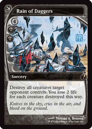 Rain of Daggers (Future Sight)