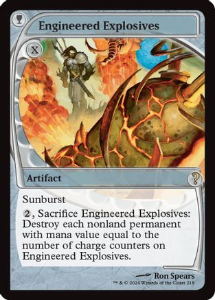 Engineered Explosives (Future Sight)