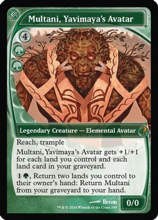 Multani, Yavimaya's Avatar (Future Sight)