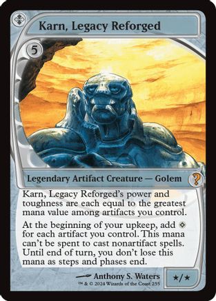 Karn, Legacy Reforged (Future Sight)