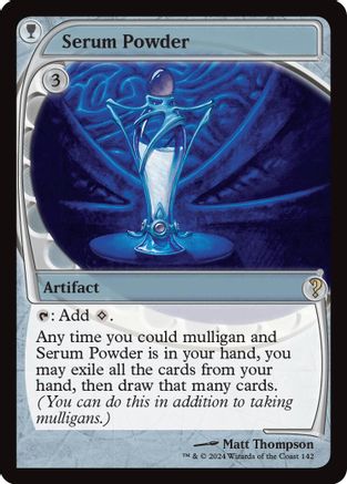 Serum Powder (Future Sight)