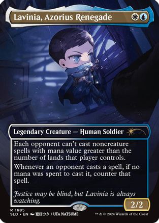 Lavinia, Azorius Renegade (Rainbow Foil)