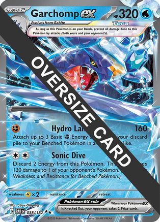 Jumbo Cards Garchomp ex #038