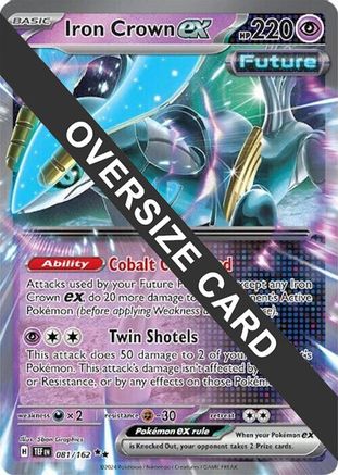 Jumbo Cards Iron Crown ex #081