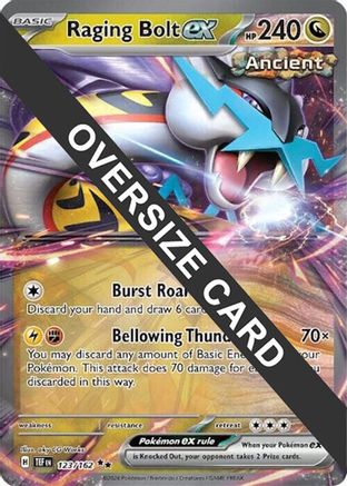 Jumbo Cards Raging Bolt ex #123