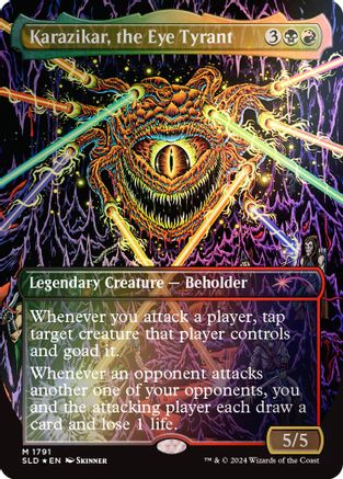 Karazikar, the Eye Tyrant (Rainbow Foil)