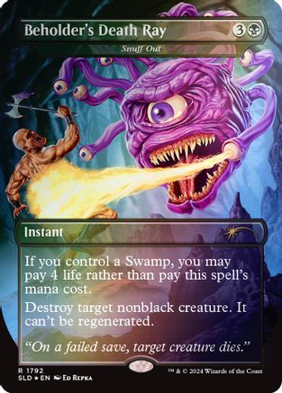Beholder's Death Ray - Snuff Out (Rainbow Foil)